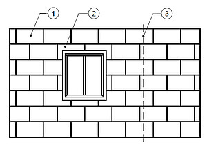 Układ płyt styropianiowych na powierzchni ściany